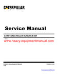 Caterpillar 1390 TRACK FELLER BUNCHER Full Complete Service Repair Manual B3F