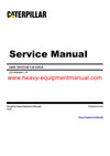 Caterpillar 160H MOTOR GRADER Full Complete Service Repair Manual 9JM