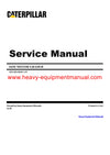 Caterpillar 163H MOTOR GRADER Full Complete Service Repair Manual ARL