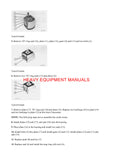 Caterpillar 205 EXCAVATOR Full Complete Service and Repair Manual 3HC