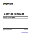 Caterpillar 228 Skid Steer Loader Full Complete Service Repair Manual 6BZ00001-00699