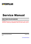 Caterpillar 2290 TRACK FELLER BUNCHER Full Complete Service Repair Manual P2D