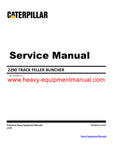Caterpillar 2290 TRACK FELLER BUNCHER Full Complete Service Repair Manual P2D
