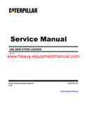 Caterpillar 246 Skid Steer Loader Full Complete Service Repair Manual 5SZ04000-UP