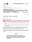 Caterpillar 262D Skid Steer Loader Full Complete Service Repair Manual DTB00001-UP