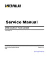 Caterpillar 279D COMPACT TRACK LOADER Full Complete Service Repair Manual GTL