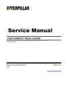 Caterpillar 279D COMPACT TRACK LOADER Full Complete Service Repair Manual RCX