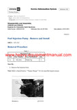 PDF Caterpillar 302.7D MINI HYD EXCAVATOR Service Repair Manual LJL