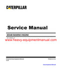 Download Caterpillar 3054B MARINE ENGINE Full Complete Service Repair Manual CSH