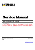 Caterpillar 308E2 CR MINI HYD EXCAVATOR Full Complete Service Repair Manual TMX
