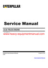 Download Caterpillar 3116 TRUCK ENGINE Full Complete Service Repair Manual 2CW