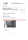 Caterpillar 315B FM L EXCAVATOR Full Complete Service Repair Manual 7RZ