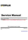 DOWNLOAD CATERPILLAR 319D L EXCAVATOR SERVICE REPAIR MANUAL AYF