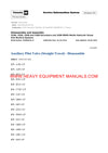 Caterpillar 324D EXCAVATOR Full Complete Service Repair Manual T2D