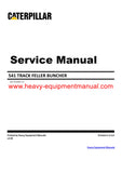 DOWNLOAD CATERPILLAR 541 TRACK FELLER BUNCHER SERVICE REPAIR MANUAL 541