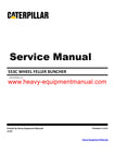 DOWNLOAD CATERPILLAR 553C WHEEL FELLER BUNCHER SERVICE REPAIR MANUAL PGR