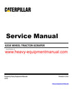 DOWNLOAD CATERPILLAR 631K WHEEL TRACTOR-SCRAPER SERVICE REPAIR MANUAL WTR