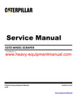 DOWNLOAD CATERPILLAR 637D WHEEL SCRAPER SERVICE REPAIR MANUAL 23W