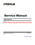 Download Caterpillar 768C Tractor Service Repair Manual 02X