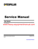 Download Caterpillar 769 Truck Service Repair Manual 35W