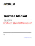 Download Caterpillar 793F AC Truck Service Repair Manual EMD