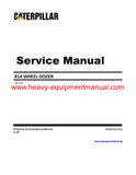 DOWNLOAD CATERPILLAR 814 WHEEL DOZER SERVICE REPAIR MANUAL 14R