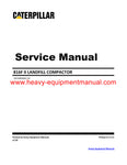 DOWNLOAD CATERPILLAR 816F II LANDFILL COMPACTOR SERVICE REPAIR MANUAL BZR