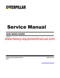 DOWNLOAD CATERPILLAR 824C WHEEL DOZER SERVICE REPAIR MANUAL 85X