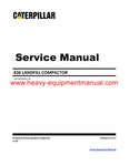 DOWNLOAD CATERPILLAR 836 LANDFILL COMPACTOR SERVICE REPAIR MANUAL 3RL