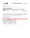 DOWNLOAD CATERPILLAR 907H COMPACT WHEEL LOADER SERVICE REPAIR MANUAL SJM