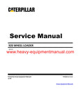 DOWNLOAD CATERPILLAR 920 WHEEL LOADER SERVICE REPAIR MANUAL 41J