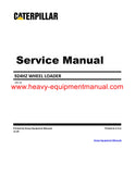 DOWNLOAD CATERPILLAR 924HZ WHEEL LOADER SERVICE REPAIR MANUAL JZZ