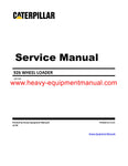 Caterpillar 926 WHEEL LOADER Full Complete Workshop Service Repair Manual 94Z