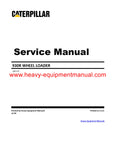 Caterpillar 930R WHEEL LOADER Full Complete Workshop Service Repair Manual 57Z