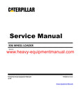 DOWNLOAD CATERPILLAR 936 WHEEL LOADER SERVICE REPAIR MANUAL 45Z