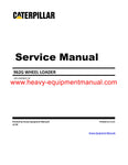 Caterpillar 962G WHEEL LOADER Full Complete Service Repair Manual 5AS