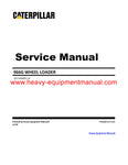 Caterpillar 966G WHEEL LOADER Full Complete Service Repair Manual 3ZS