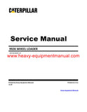 PDF Caterpillar 992K WHEEL LOADER Service Repair Manual H4C