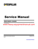 Caterpillar 992K WHEEL LOADER Full Complete Service Repair Manual ZMX