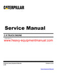 Download Caterpillar C-9 TRUCK ENGINE Service Repair Manual MFF