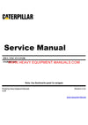 DOWNLOAD CATERPILLAR 320 L EXCAVATOR SERVICE REPAIR MANUAL 1TL