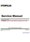 DOWNLOAD CATERPILLAR 317 EXCAVATOR SERVICE REPAIR MANUAL 4MM