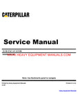 Caterpillar 211B EXCAVATOR Full Complete Service  Repair Manual 6XG
