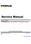 Caterpillar 215 EXCAVATOR Full Complete Service Repair Manual 61Z