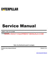 Caterpillar 324DL EXCAVATOR Full Complete Workshop Service Repair Manual PYT