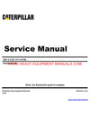 DOWNLOAD CATERPILLAR 325 EXCAVATOR SERVICE REPAIR MANUAL 8YK