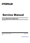 Caterpillar CB-14 VIBRATORY COMPACTOR Full Complete DTT Service Repair Manual PDF