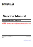 Caterpillar CB 534B VIBRATORY COMPACTOR Full Complete 4JL Service Repair Manual PDF