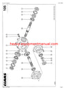 CLAAS LINER 1550 TWIN SWATHER PARTS CATALOG MANUAL SN 39801411-39899999