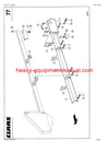 CLAAS SPRINT 440-260 P SELF LOADING WAGON PARTS CATALOG MANUAL SN 35001001-35099999